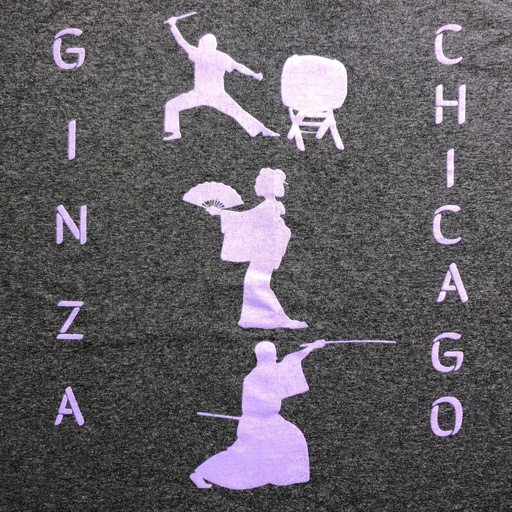 Ginza Chicago 3 for 15 SALE CLEARANCE Gray T-Shirt Medium - Picture 3 of 6
